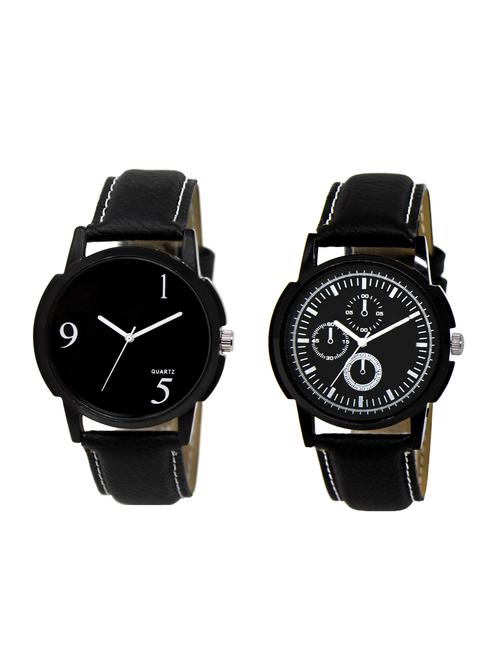 ACNOS Round dial analog watch combo(WAT-LR-06-13-COMBO) - 15500675 - Standard Image - 1
