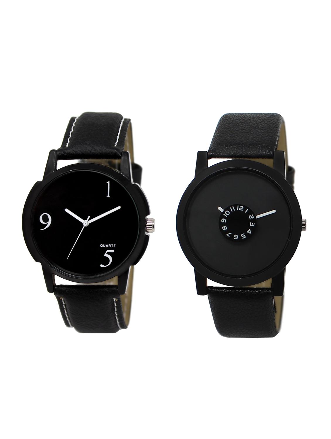 ACNOS Round dial analog watch combo(WAT-LR-06-25-COMBO) - 15500687 - Zoom Image - 1