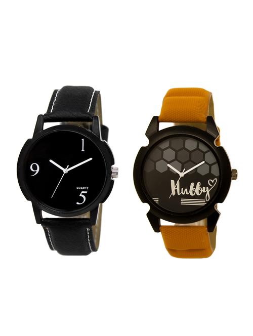 ACNOS Round dial analog watch combo(WAT-LR-06-32-COMBO) - 15500694 - Standard Image - 1