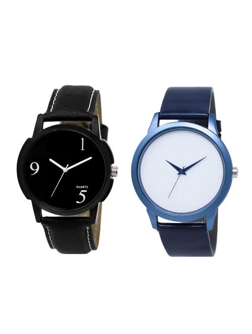 ACNOS Round dial analog watch combo(WAT-LR-06-33-COMBO) - 15500695 - Standard Image - 1