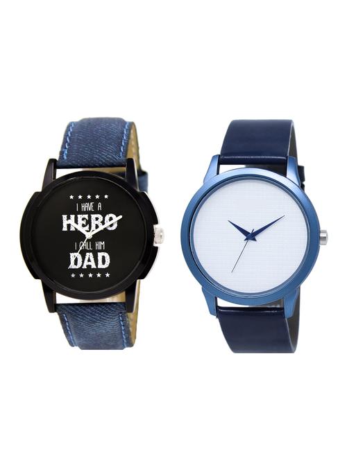 ACNOS Round dial analog watch combo(WAT-LR-07-33-COMBO) - 15500761 - Standard Image - 1