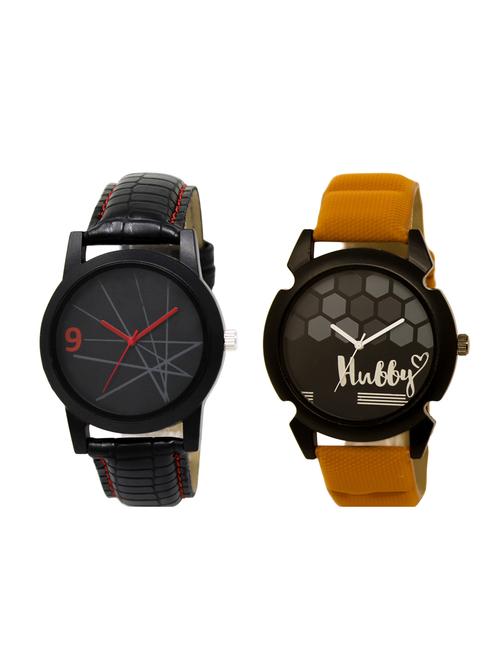 ACNOS Round dial analog watch combo(WAT-LR-08-32-COMBO) - 15500825 - Standard Image - 1