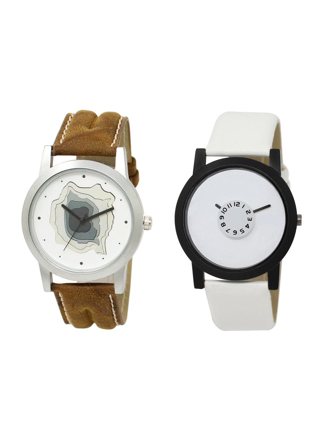 ACNOS Round dial analog watch combo(WAT-LR-09-26-COMBO) - 15500883 - Zoom Image - 1
