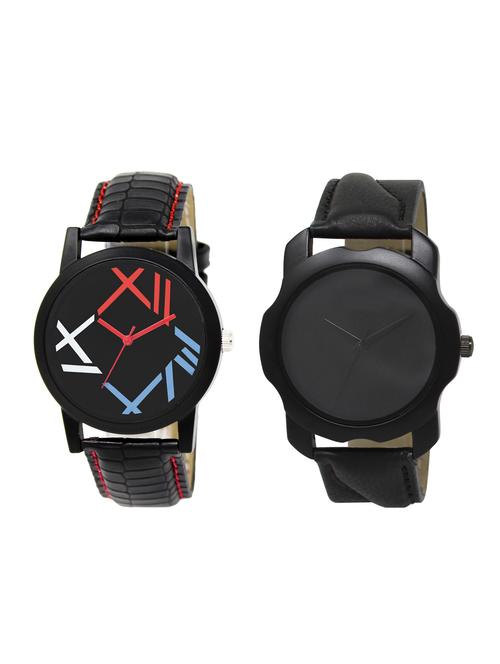 ACNOS Round dial analog watch combo(WAT-LR-12-22-COMBO) - 15501065 - Very Small Image - 1