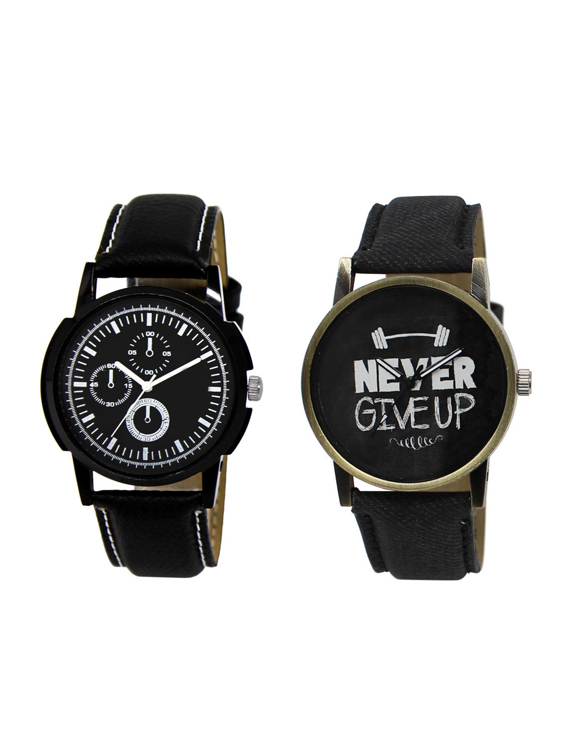ACNOS Round dial analog watch combo(WAT-LR-13-27-COMBO) - 15501130 - Zoom Image - 1