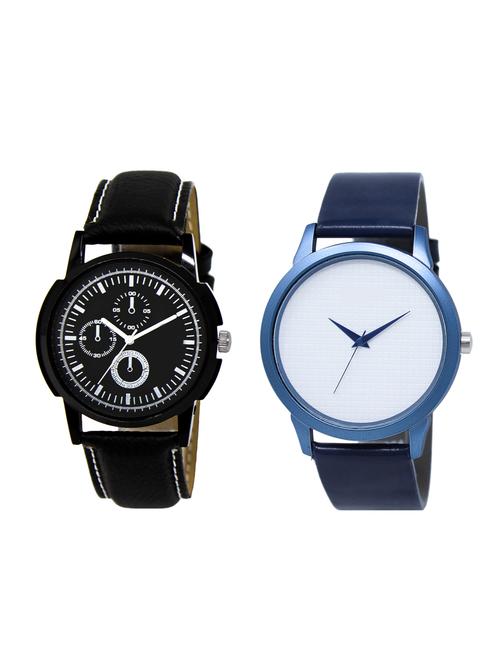 ACNOS Round dial analog watch combo(WAT-LR-13-33-COMBO) - 15501136 - Very Small Image - 1