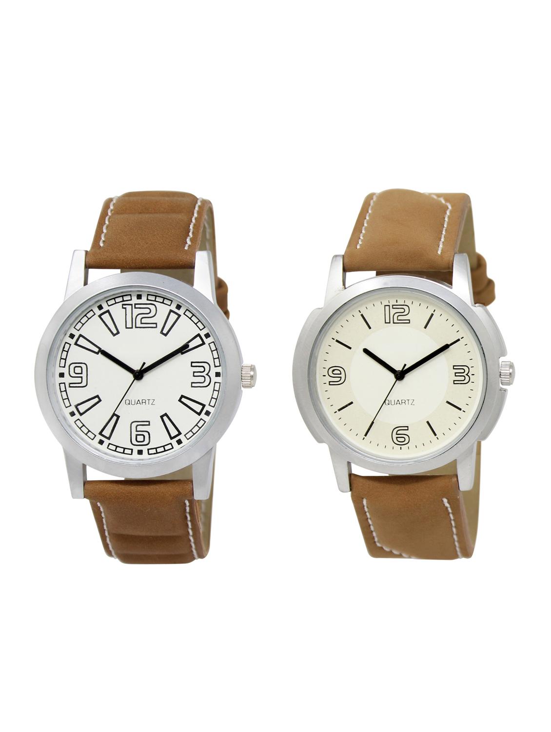 ACNOS Round dial analog watch combo(WAT-LR-15-16-COMBO) - 15501236 - Zoom Image - 1