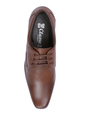 red chief tan formal shoes - 15501366 - Standard Image - 4