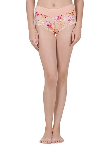 floral laced hipster panty - 15501491 - Very Small Image - 1