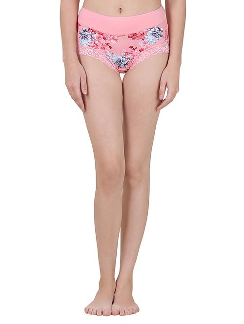 floral laced hipster panty - 15501495 - Very Small Image - 1