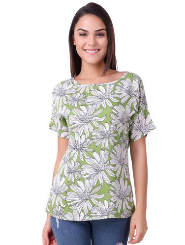 short sleeved printed regular top - 15502283 - Very Small Image - 1
