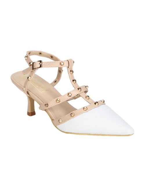 white ankle strap sandals - 15502456 - Standard Image - 1