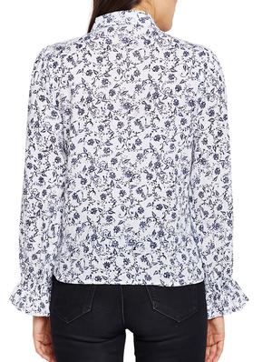 concealed placket printed shirt - 15502686 - Standard Image - 3