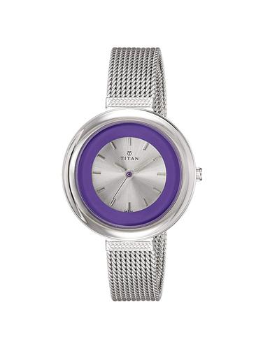 Titan metal strap analog watch- 2482SM01-DB956 - 15502902 - Very Small Image - 1