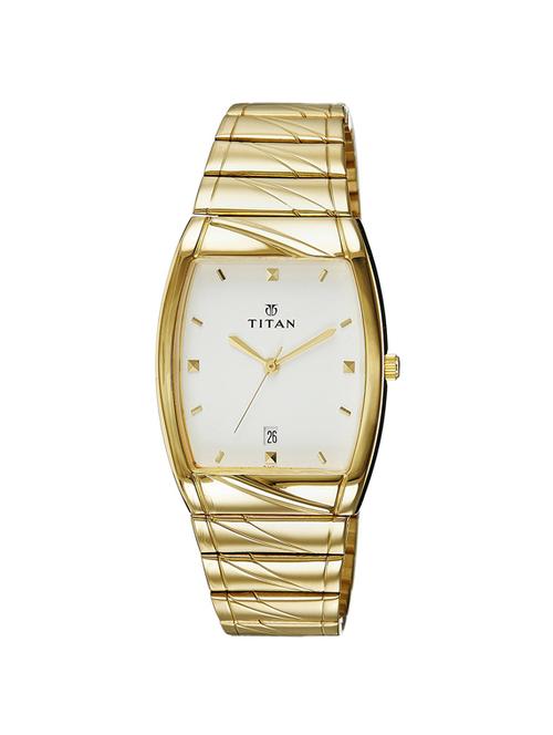Titan Metal strap analog watch-NK9315YM01 - 15502975 - Very Small Image - 1