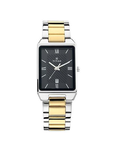 Titan Metal strap analog watch-1777BM01 - 15502994 - Very Small Image - 1