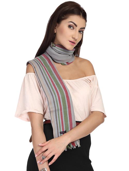 grey wool stole - 15503728 - Standard Image - 1