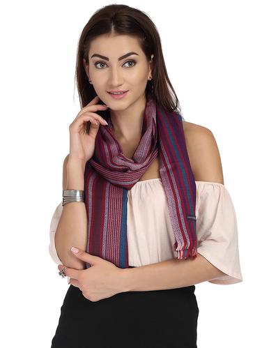 purple wool stole - 15503729 - Very Small Image - 1