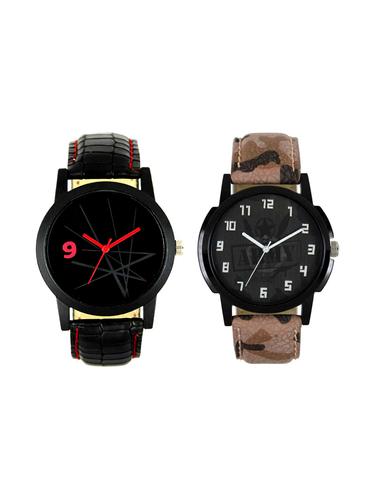 Frix Times Set of 2 analog watch combo(F-7-8) - 15503788 - Very Small Image - 1