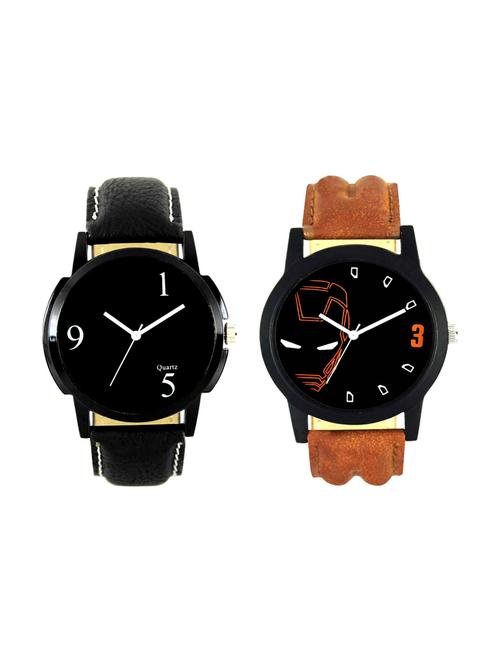 Frix Times Set of 2 analog watch combo(F-11-12) - 15503797 - Very Small Image - 1