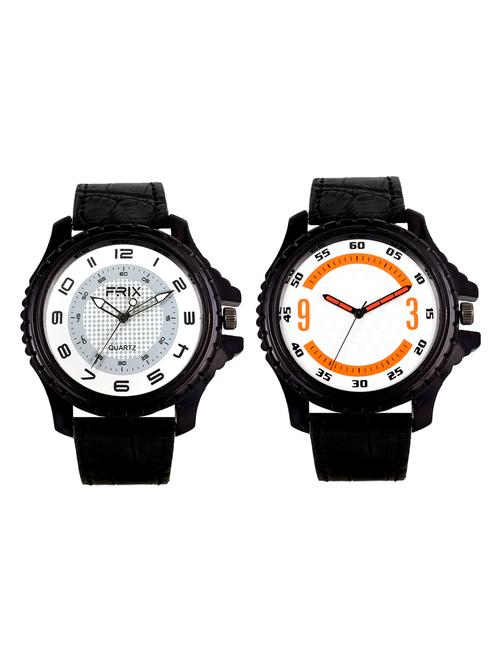 Frix Times Set of 2 analog watch combo(F-208-212) - 15503810 - Very Small Image - 1