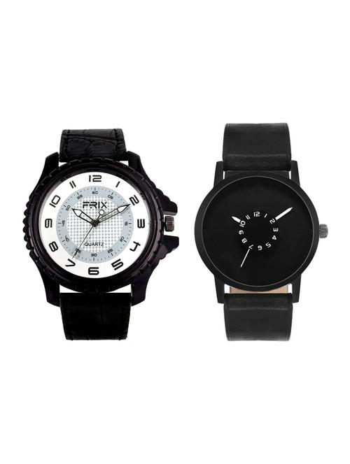 Frix Times Set of 2 analog watch combo(F-208-306) - 15503814 - Very Small Image - 1