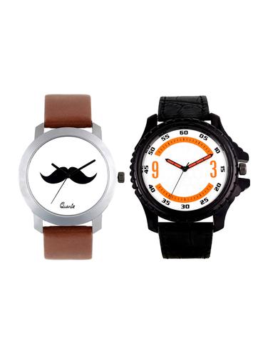 Frix Times Set of 2 analog watch combo(F-209-212) - 15503833 - Very Small Image - 1