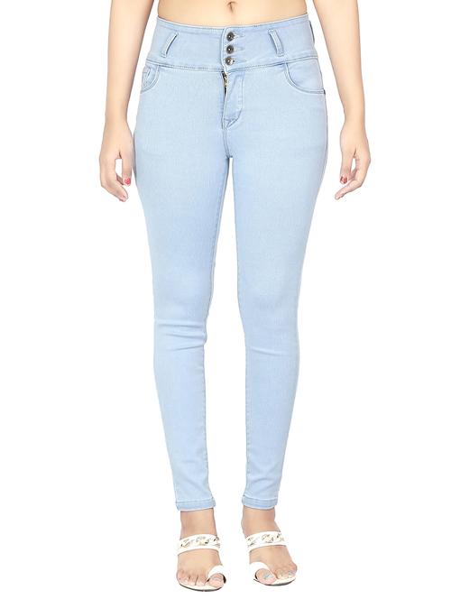 High rise skinny jeans - 15504605 - Standard Image - 1