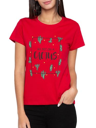 graphic print short sleeved tee - 15504978 - Very Small Image - 1