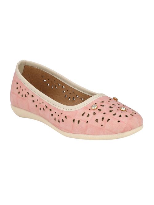 pink slip on ballerinas - 15504994 - Standard Image - 1