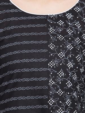 printed straight kurta - 15505230 - Standard Image - 4