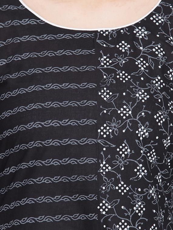 printed straight kurta - 15505230 - Zoom Image - 4
