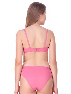 set of 3 underwired bra & hipster panty set - 15505384 - Standard Image - 3
