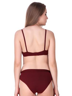 set of 3 underwired bra & hipster panty set - 15505384 - Standard Image - 5