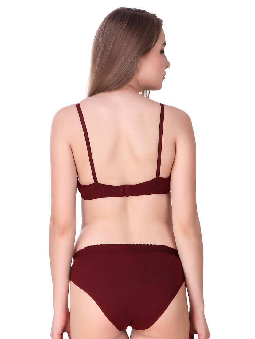 set of 3 underwired bra & hipster panty set - 15505384 - Zoom Image - 5