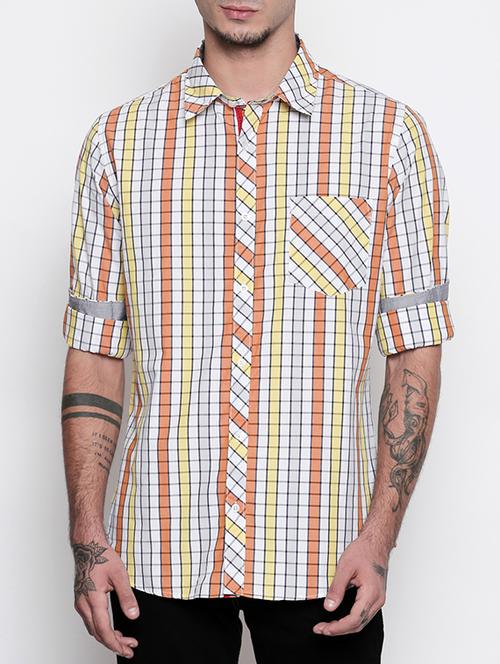 multi cotton casual shirt - 15505388 - Standard Image - 1