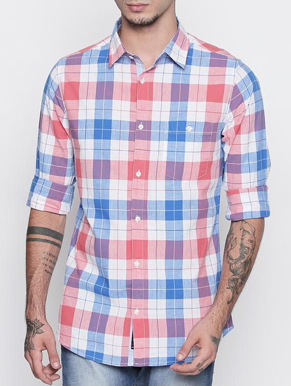 multi colored cotton casual shirt - 15505390 - Zoom Image - 1