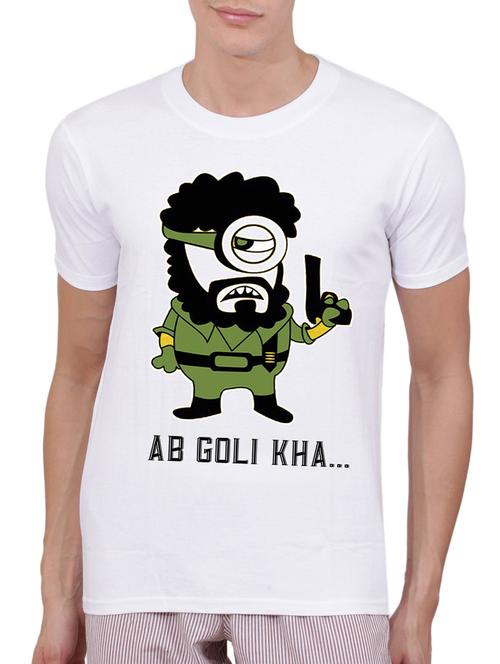 white cotton character t-shirt - 15506035 - Standard Image - 1