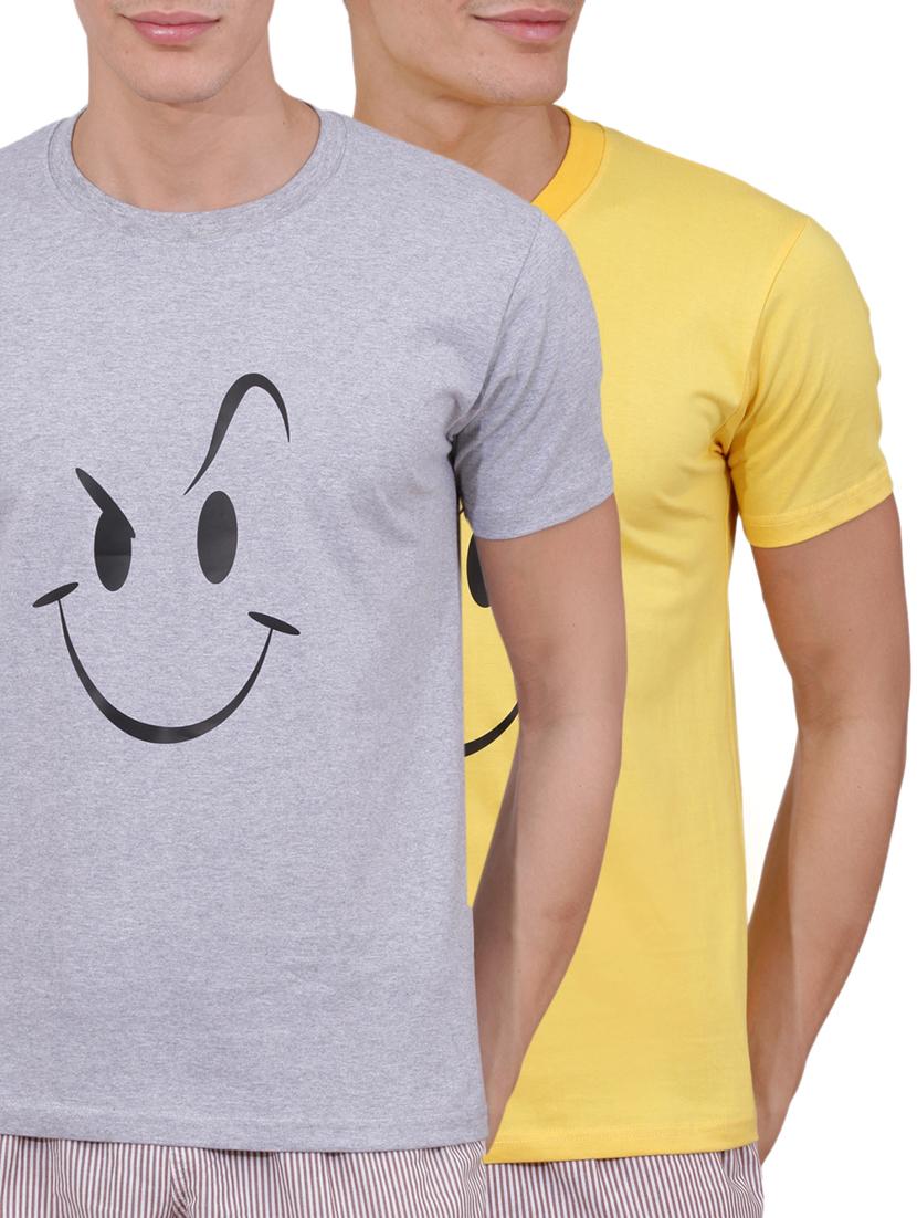 multi colored cotton combo t-shirt - 15506144 - Zoom Image - 1