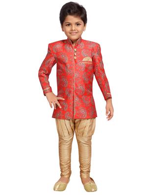silk blend kurta set - 15506783 - Standard Image - 4