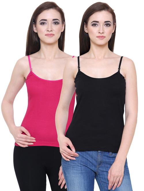 set of 2 detachable strapped camisole - 15506920 - Standard Image - 1