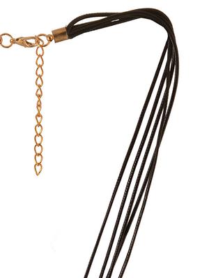 black short necklace - 15507789 - Standard Image - 3