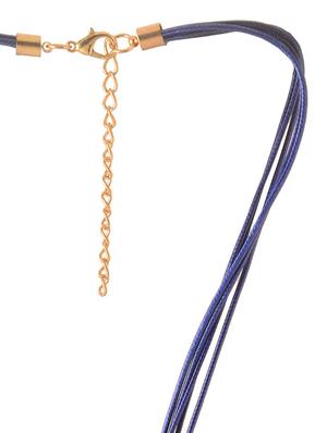 blue short necklace - 15507790 - Standard Image - 3