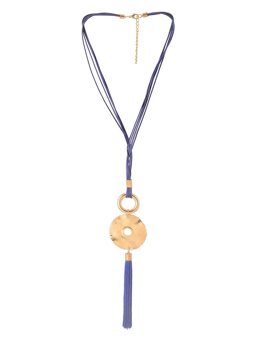 blue short necklace - 15507790 - Zoom Image - 2