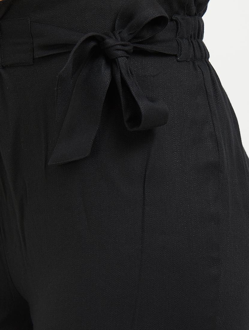 elasticated waist knot detail capri - 15511782 - Zoom Image - 5
