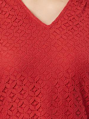 net straight kurti - 15512026 - Standard Image - 4