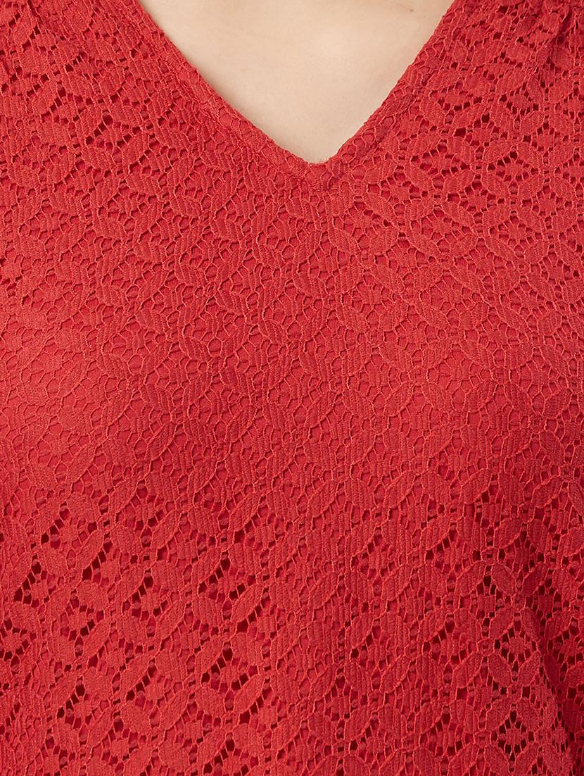net straight kurti - 15512026 - Zoom Image - 4