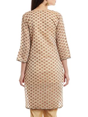 self design embroidered kurta - 15512163 - Standard Image - 3