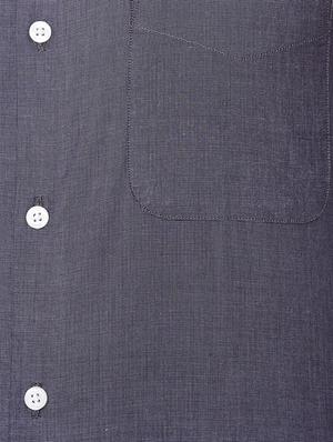 grey cotton formal shirt - 15512521 - Standard Image - 4