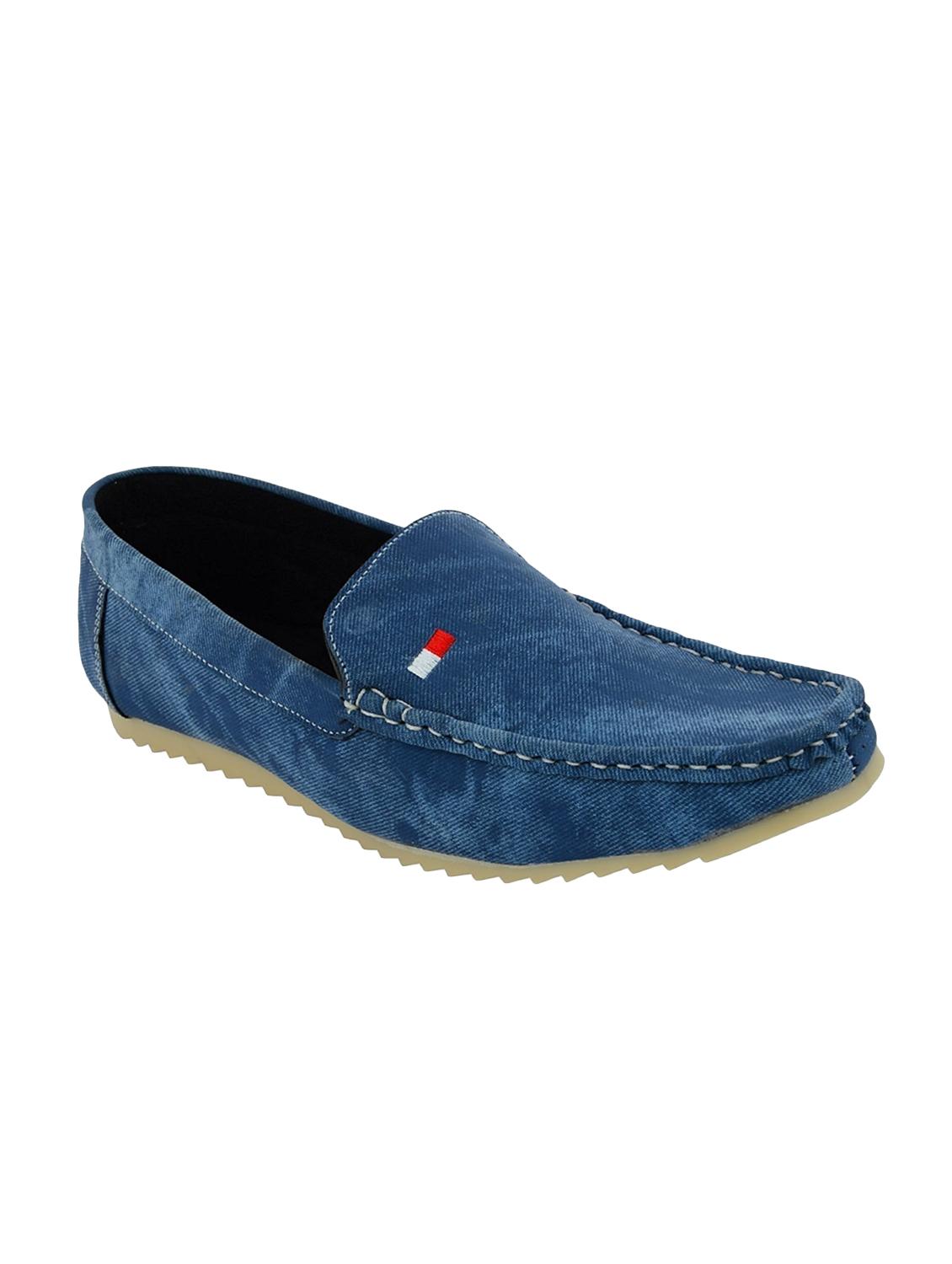 blue denim slip on loafers - 15513195 - Zoom Image - 1